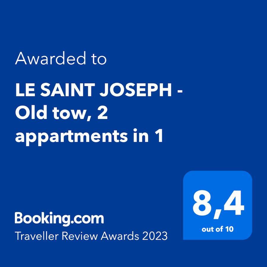 Le Saint Joseph - Old Tow, 2 Appartments In 1 Niza Exterior foto